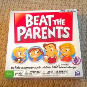 Spin Master Beat the Parents board game, age 6+, 2+ players